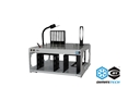 DimasTech® Bench/Test Table Easy V2.5 Milk White